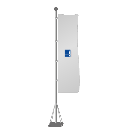 Mobile Fahnenmasten