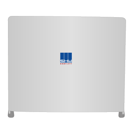 Textilwand ALU | 500er gerade | einseitig bedruckt